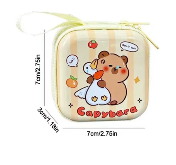 LATINHA PORTA TRECO CAPIVARAS