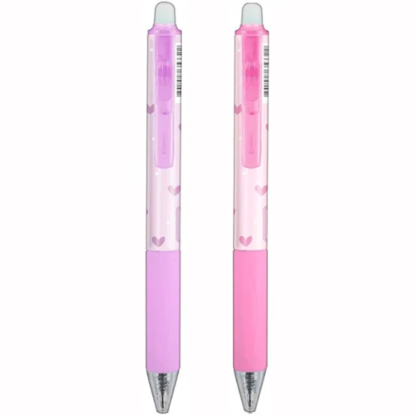 Caneta Gel Apagável Retrátil 0.5mm - CORAÇÃO