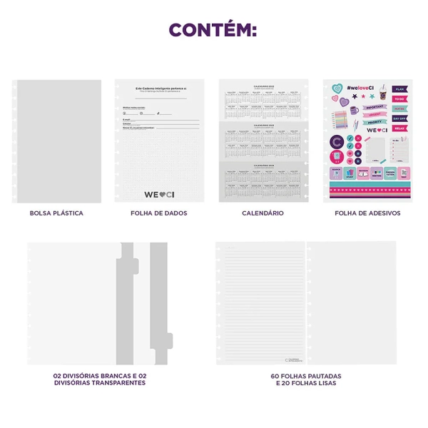 Caderno Jasper (Grande) 80fls - Image 2