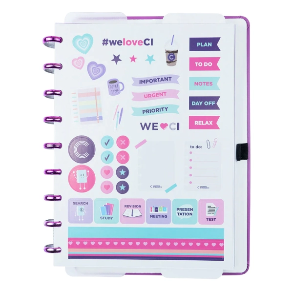 Caderno Intense Violet (Grande) 80fls - Image 3