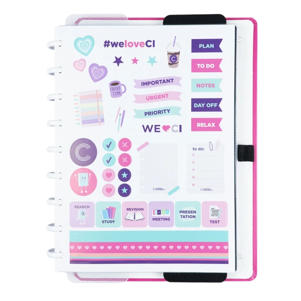 Caderno Super Pink (Grande) 80fls - Image 2