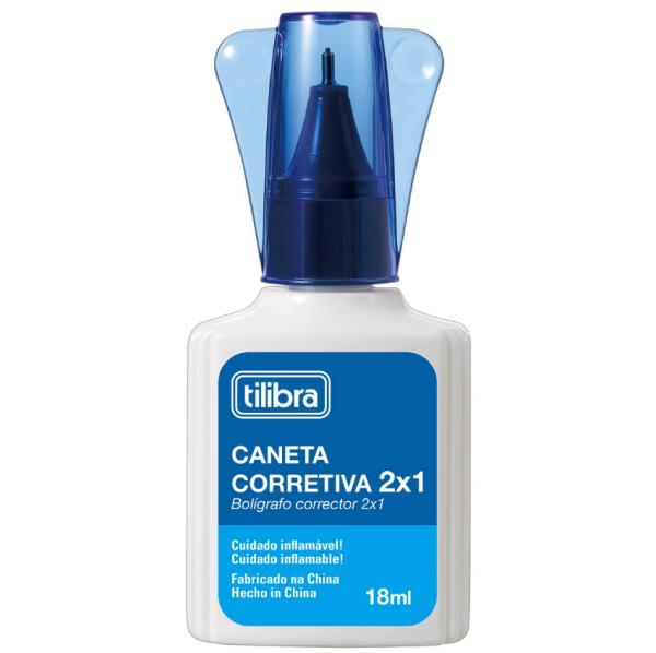 Caneta Corretiva Dois em Um 18ml