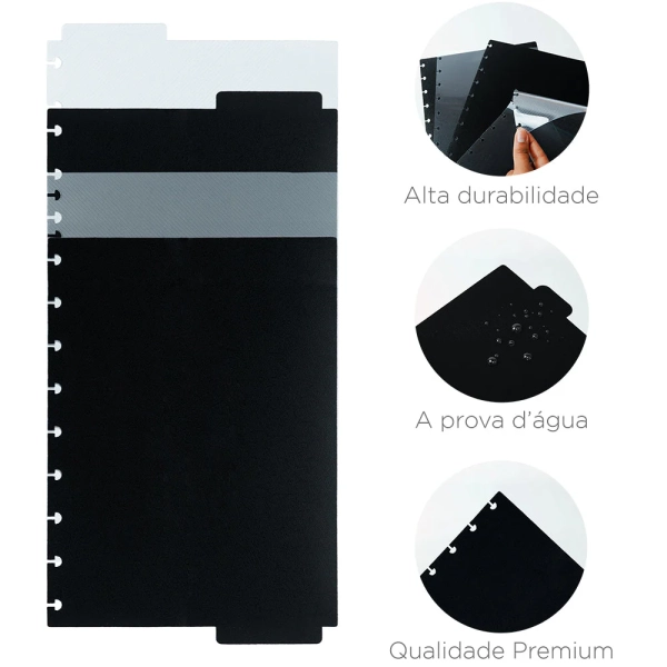 Caderno Let's Glitter Rose GRANDE - Image 3