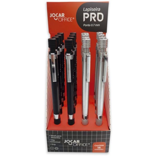 Lapiseira 0.7mm Jocar Pro Metal com Grafite - Leonora