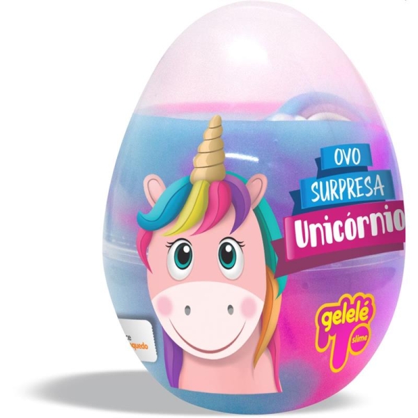 Slime Ovo Surpresa Unicornio