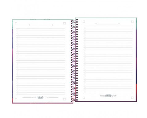 Caderno Espiral Capa Dura Universitário Connect 1 Matéria Bubble 80 Folhas - Image 2